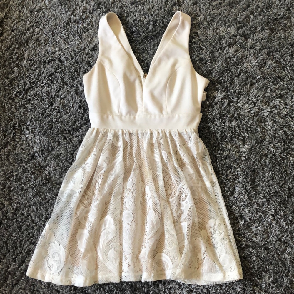 Off White Dress